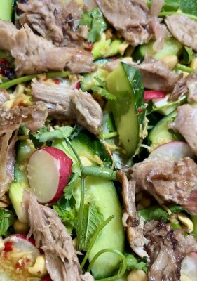 asian duck salad